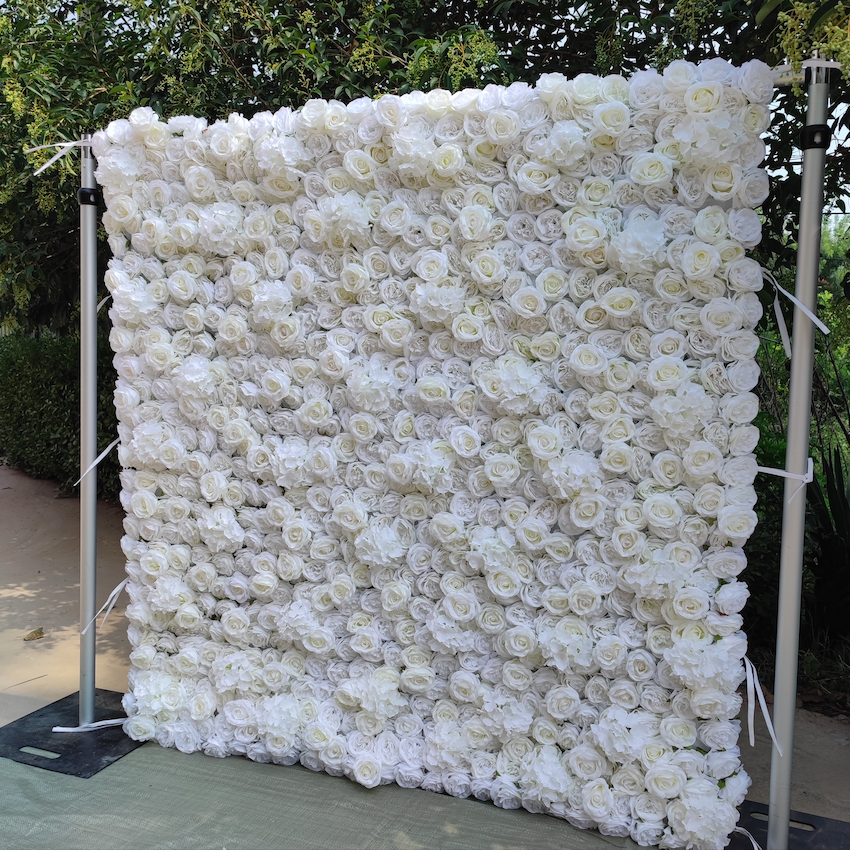 1.2X2.4m champagne Color Factory Direct Supply Artificial Hanging Flower Events Decorative Stage Plant Flowers Backdrops Free Shipping