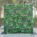 Artificial Flower Factory Custom Vine Flower Wall Greenery Cloth Roll up Artificial Flower Double Wall Glass Cup Free Shipping