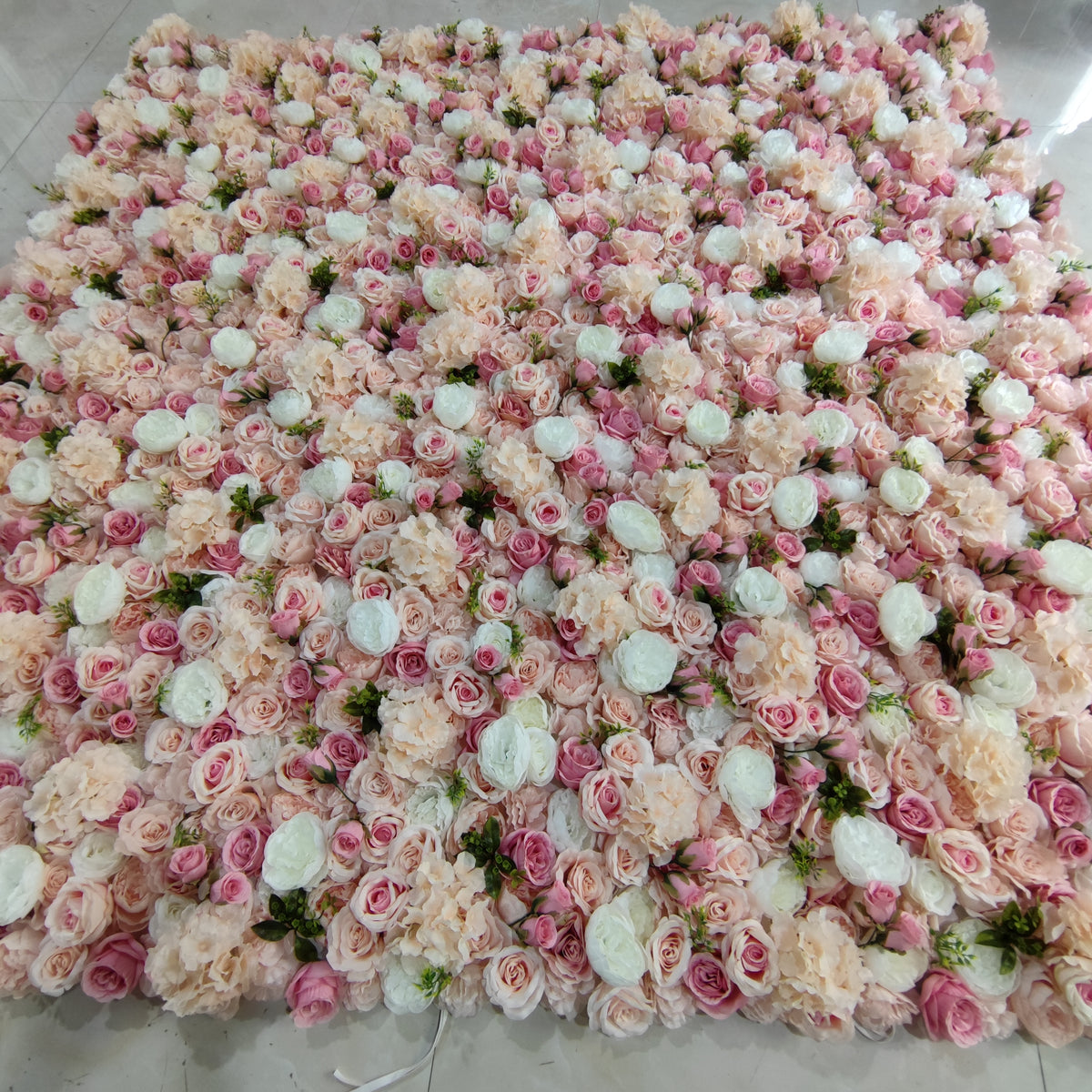 Flower Decoration Artificial Flower Wall Silk Rose Advanced Technology Outdoor Wedding Party Decoration Background Wall Free Shipping