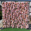 Hot Sale New Artificial Flower Wall Cloth Bottom Customized Indoor Outdoor Decorations for Wedding Party Free Shipping