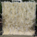 Factory Customized Partied White Pink Rose Silk Panels Backdrops Artificial Flower Wall for Wedding Decorations Free Shipping