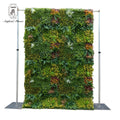 Plastic Green Grass Wall Boxwood Hedge Flower Artificial Plant Green Grass Wall for Vertical Garden Home Decoration Free Shipping