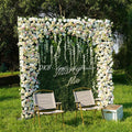 Realistic-Looking Artificial Flower Walls for Outdoor/Indoor Wedding Decorations Free Shipping