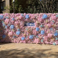 Rose Wall Flower Wall 8x8ft Flower Wall Multi Color New Design Technology China Wholesale Flower Free Shipping