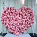Wall Flowers Decorations for Home Artificial Flower Wall Backdrop for Wedding Red Rose Artificial Flower Wall Free Shipping